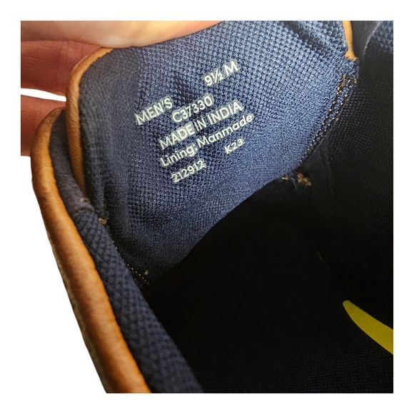 NWT COLE HAAN MENS GRAND DRESS WINGTIP OXFORD SIZE 9.5 BRITISH TAN - Picture 7 of 9